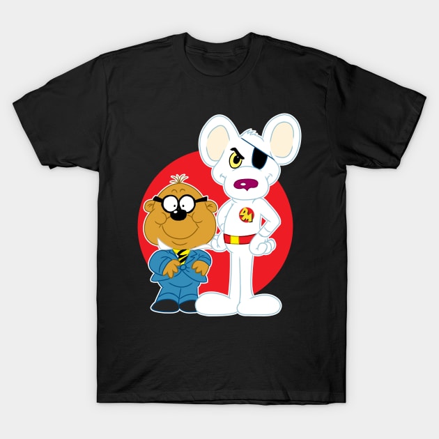 Danger Mouse T-Shirt by AlanSchell76